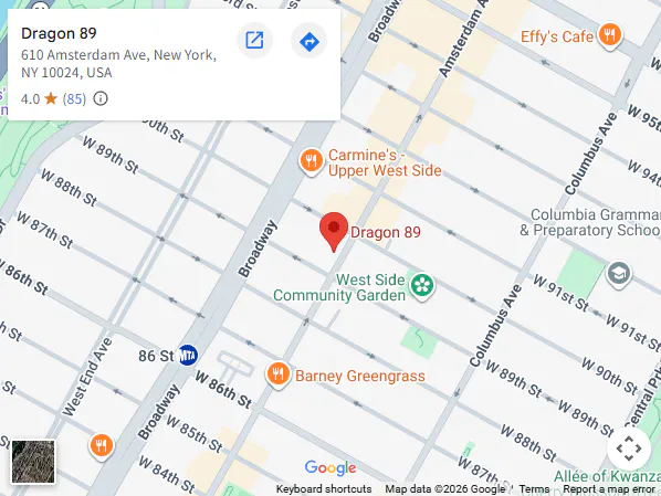 Location, 610 Amsterdam Ave, New York, NY 10024, United States